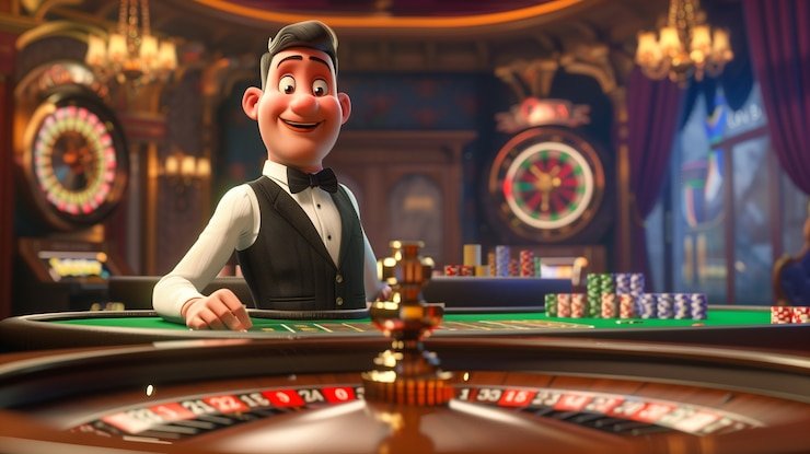 Tampilan meja Dragon Tiger live-dealer di platform live sydney